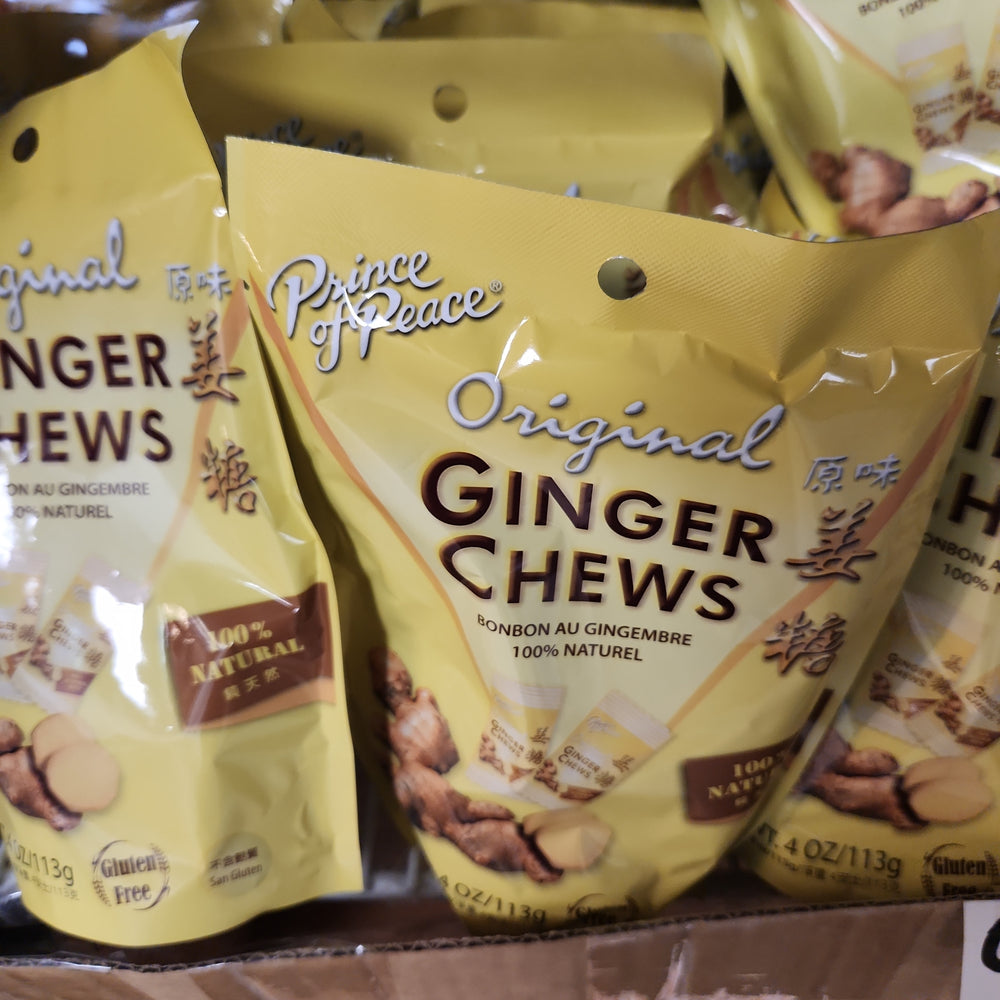 Ginger Chews candy ( Original )prince of peace - African Caribbean Seafood Market