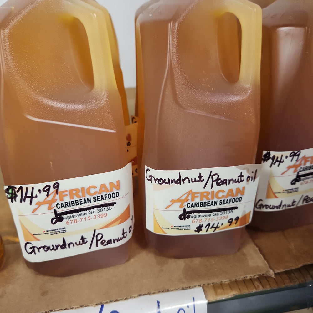 Groundnut oil / Peanut Oil  ( Large ) - African Caribbean Seafood Market