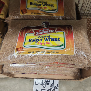 Madame Gougousse Bulgur Wheat (4 lb) - African Caribbean Seafood Market