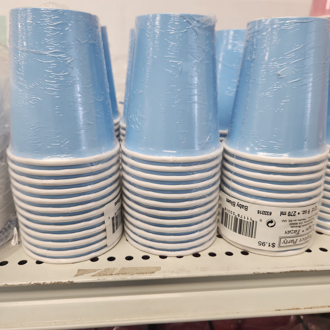 Baby Blue Perfect Party Cups