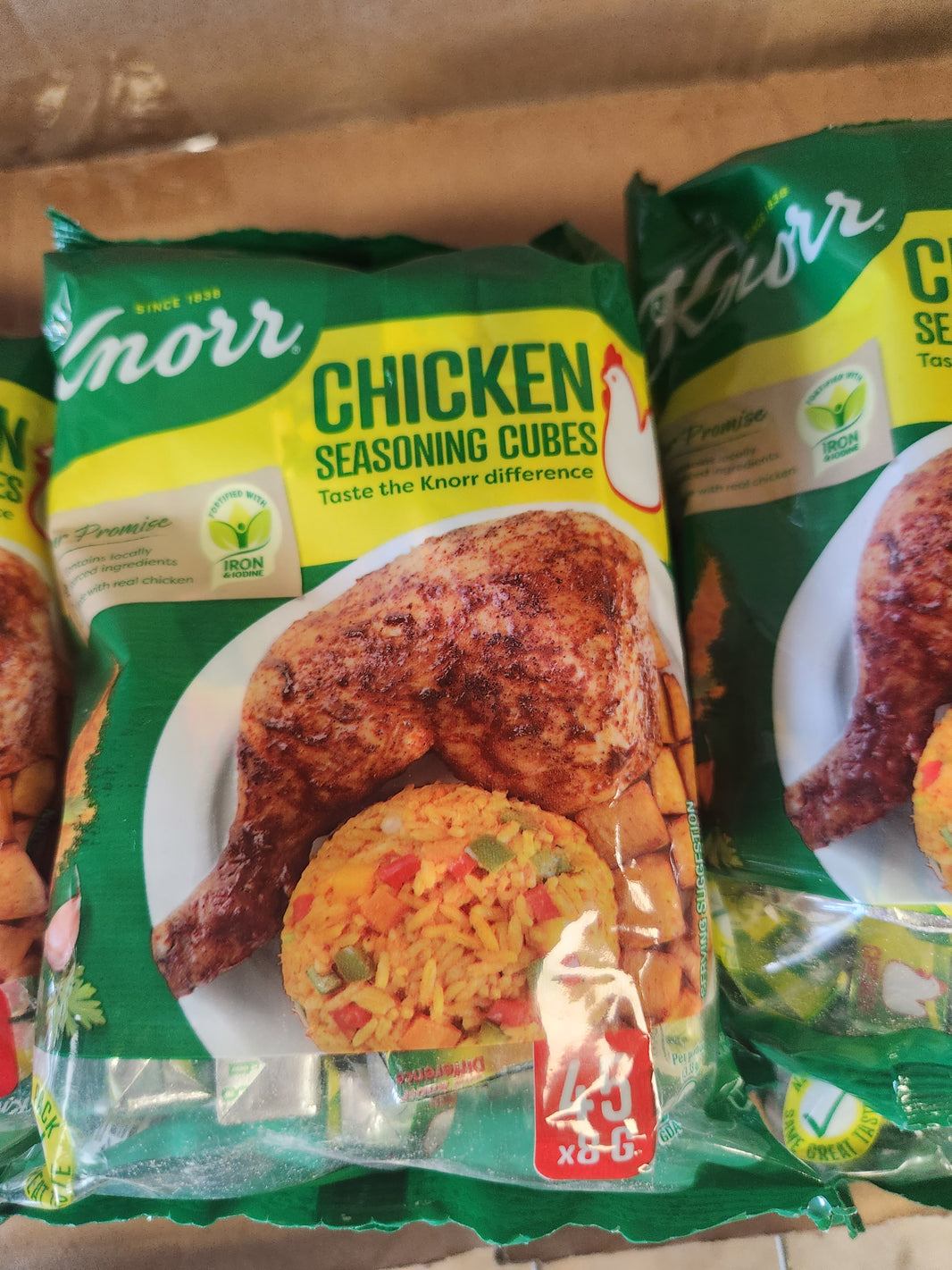 Knorr Chicken Cubes - African Caribbean Seafood Market