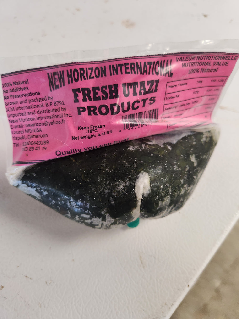 Utazi  ( frozen ) - African Caribbean Seafood Market
