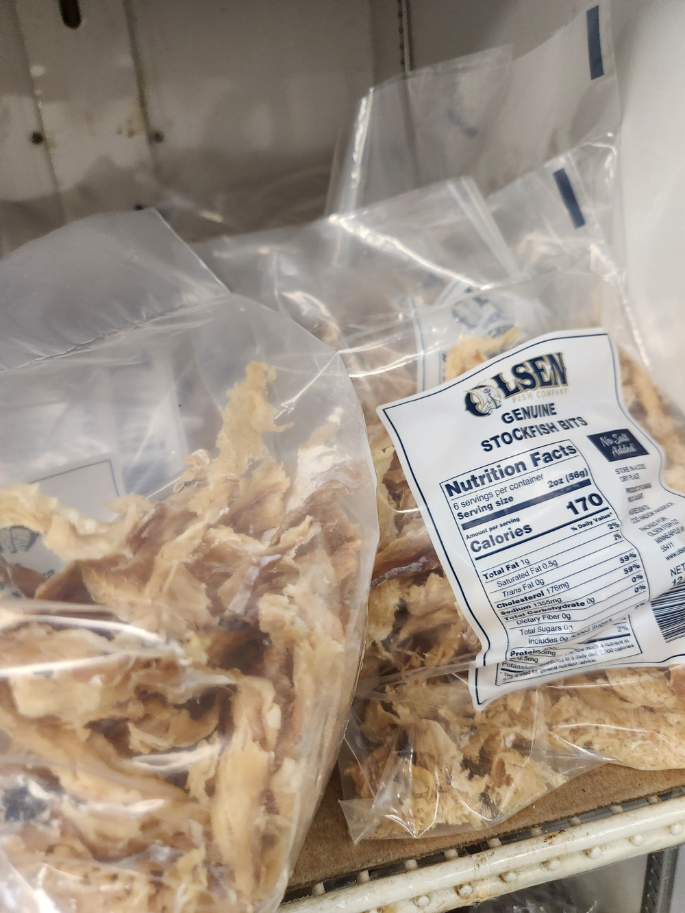 Stockfish bits ( Olsen ) - African Caribbean Seafood Market