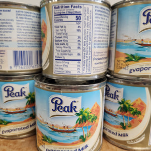 Peak Evaporated Milk (160 ml) - African Caribbean Seafood Market