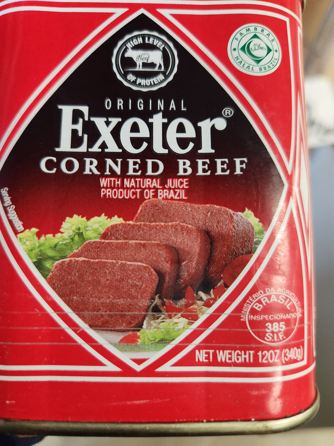 Exeter Corned Beef (340g Can) - African Caribbean Seafood Market