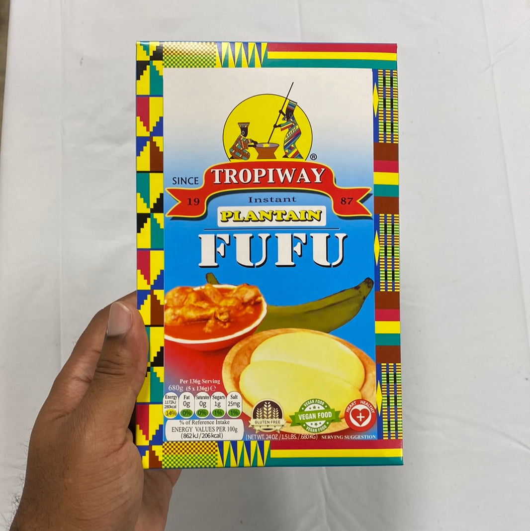 Tropiway Plantain Fufu Flour - African Caribbean Seafood Market