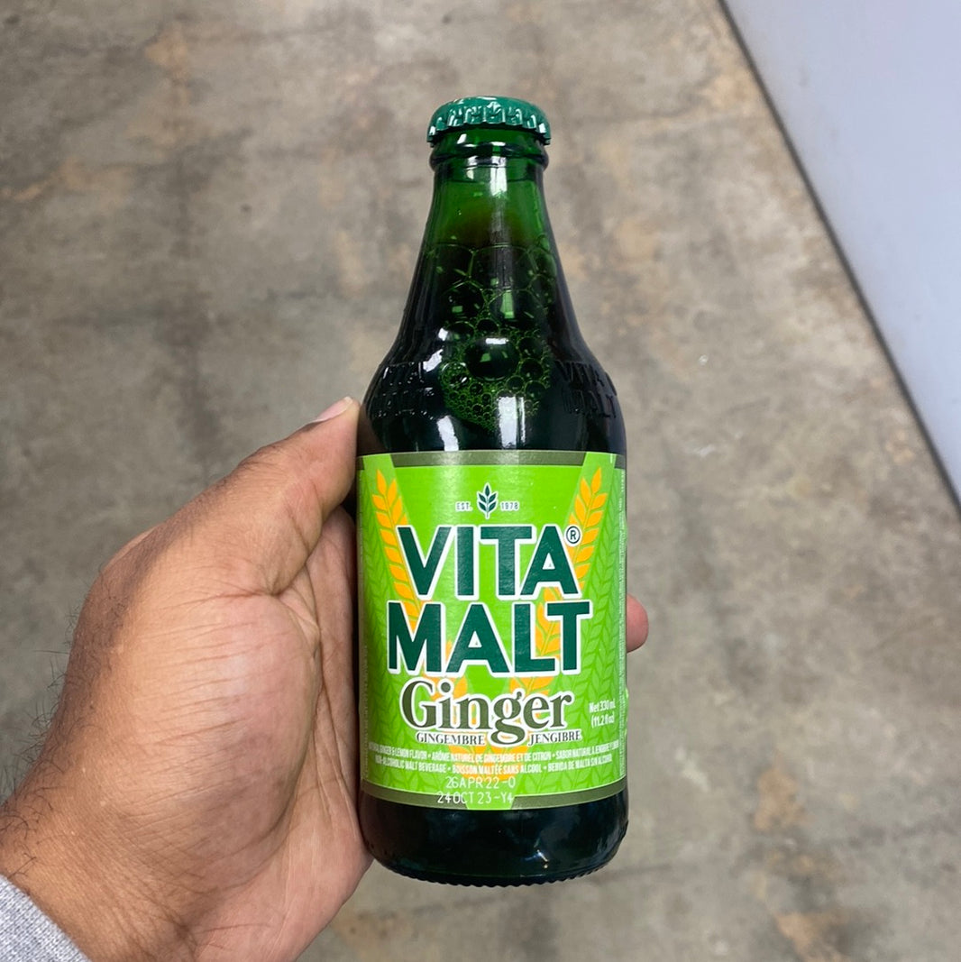 Vitamalt Classic / ginger /ginseng  ( Single Bottle ) - African Caribbean Seafood Market