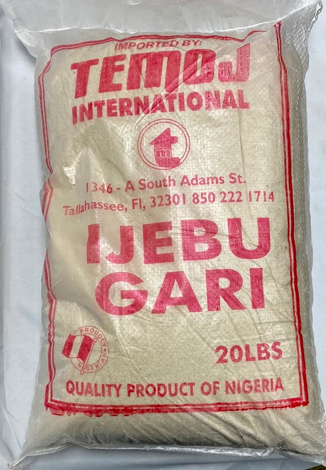 Ijebu Garri (4.6 lbs/ 9.60 lbs/ 20 lbs) - African Caribbean Seafood Market
