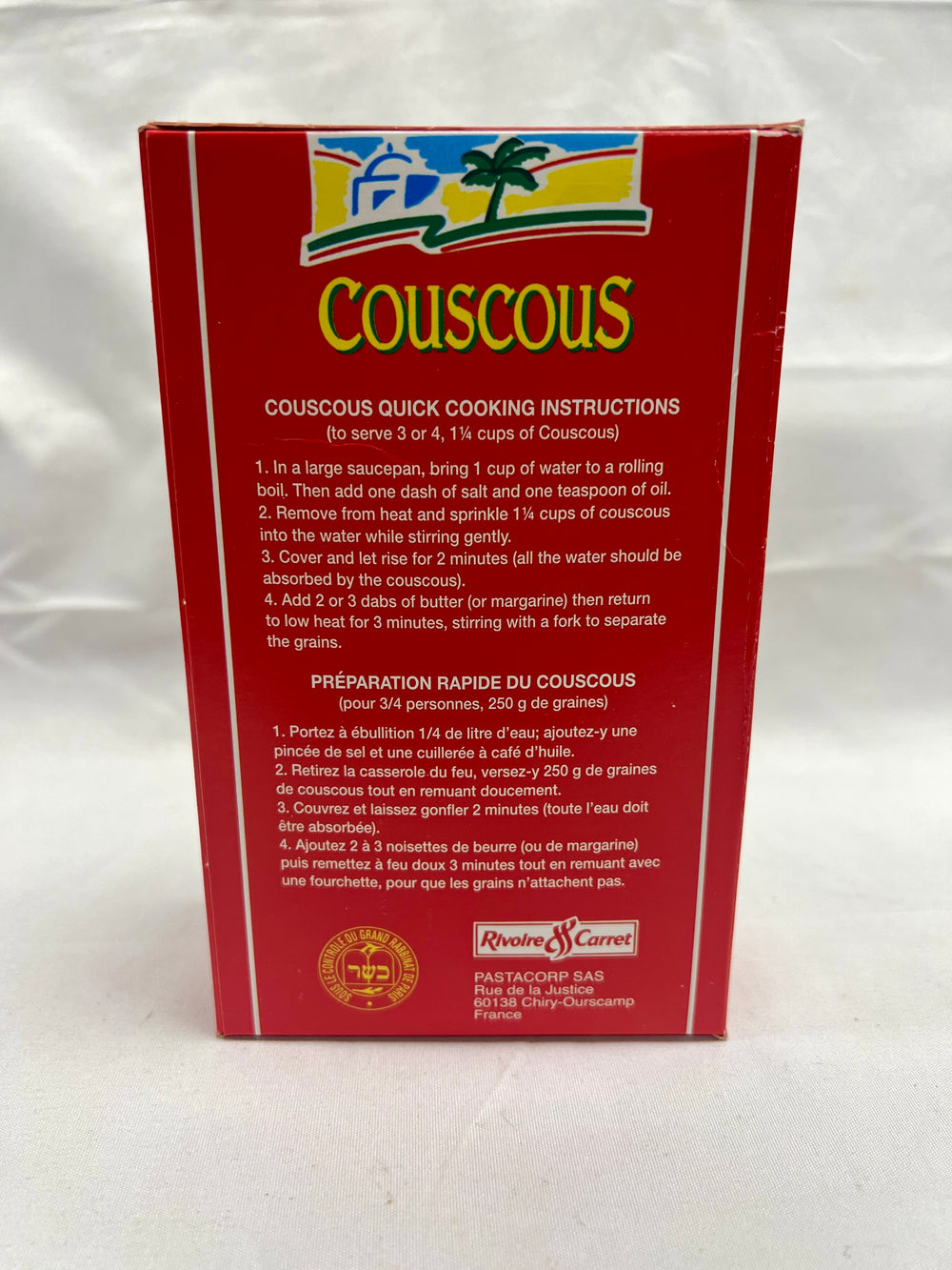 Rivoire&Carret Couscous (1.1 lbs) - African Caribbean Seafood Market