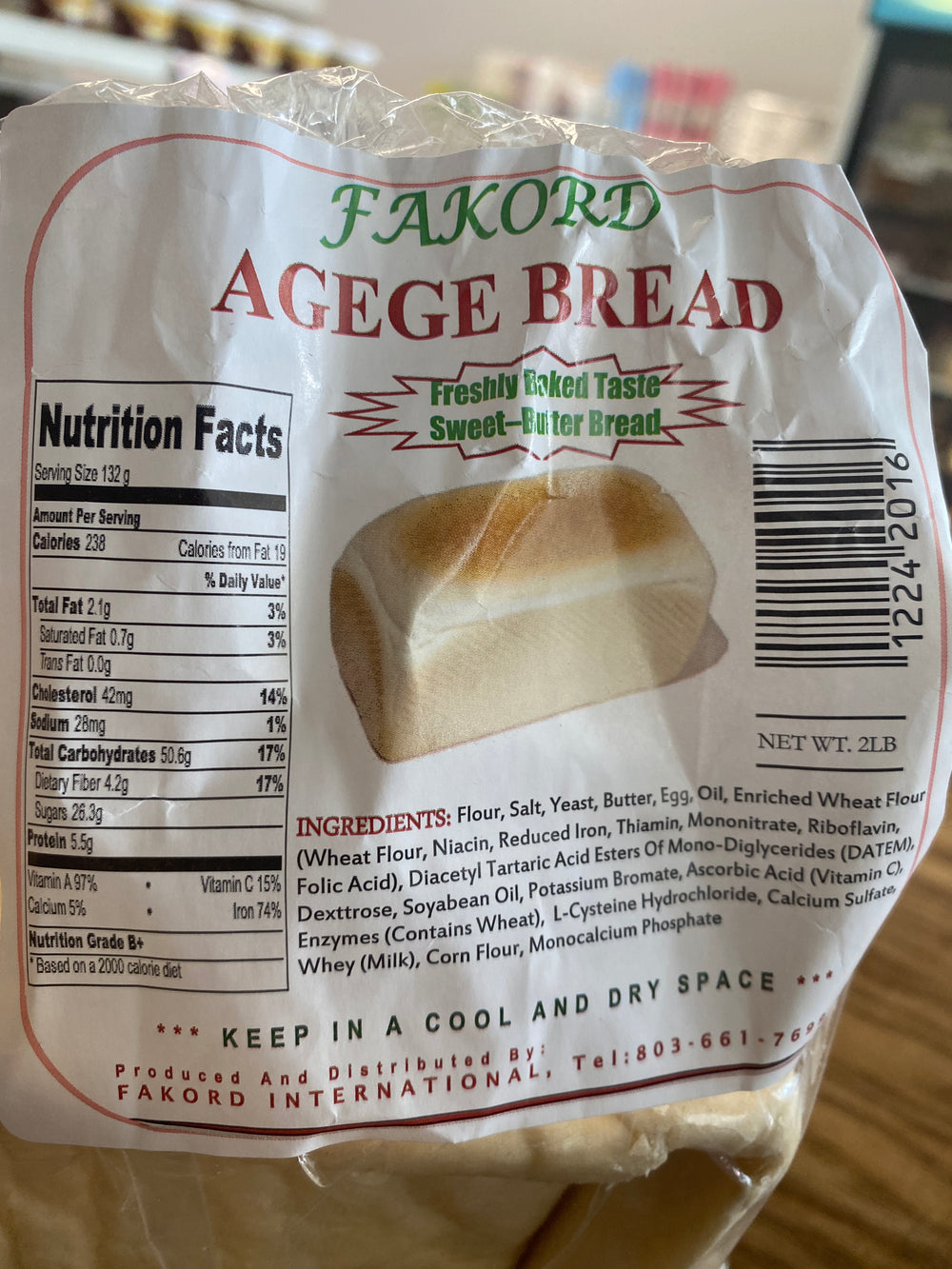 Agege Bread ( Fakord) - African Caribbean Seafood Market